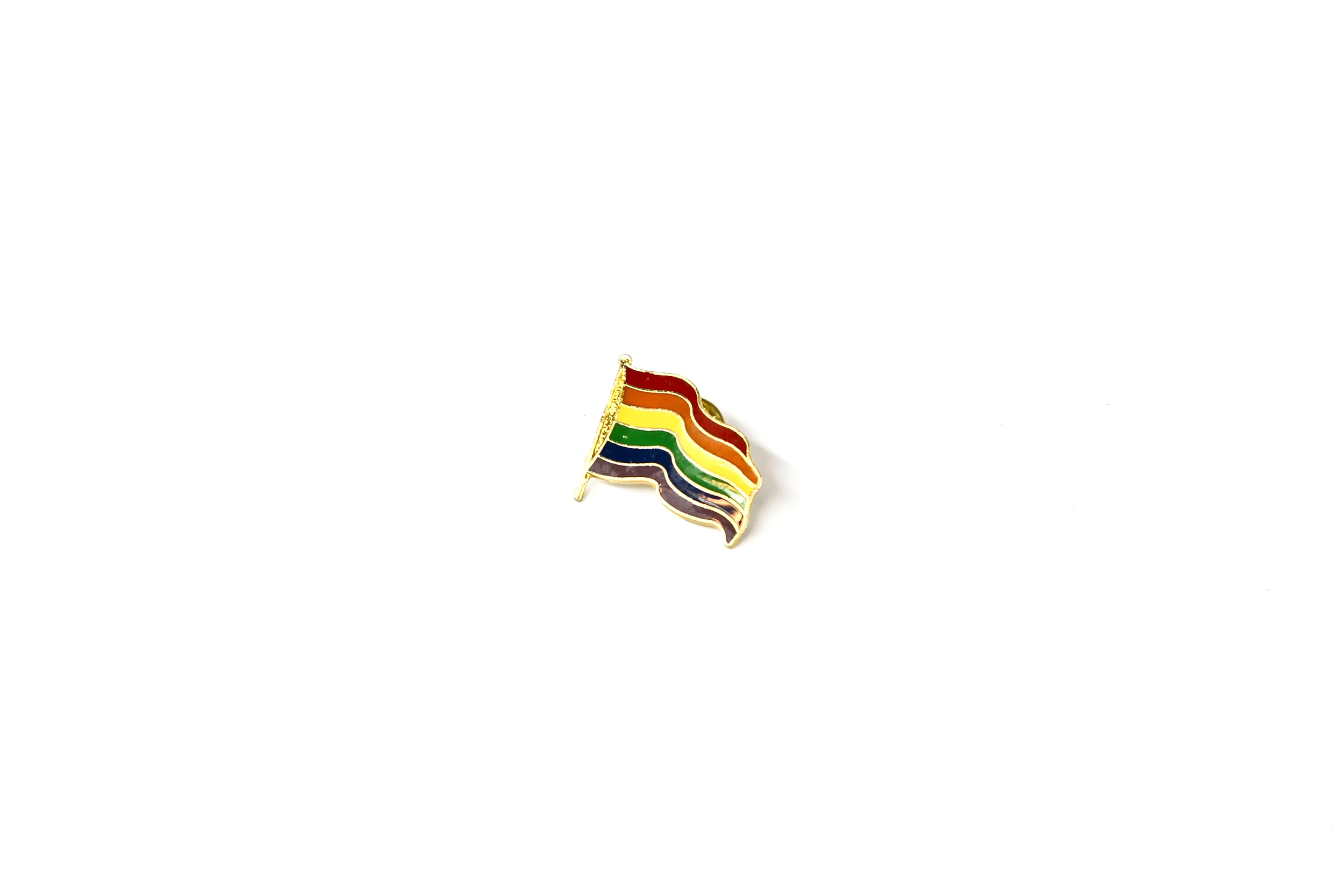 Rainbow pin